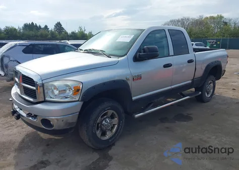 2007 Dodge Ram 2500 Slt/Trx4 Off Road/Sport/Power Wagon из США, поврежденный, VIN 1D7KS28C27J534902